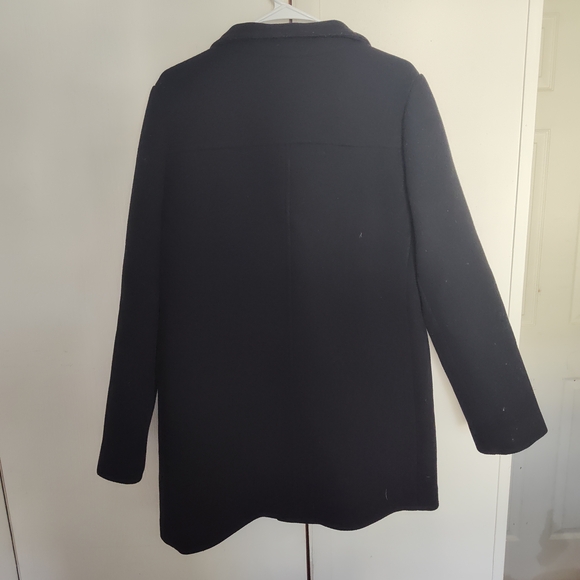 J. Crew Classic Black Woman's Trench Coat - Picture 7 of 7